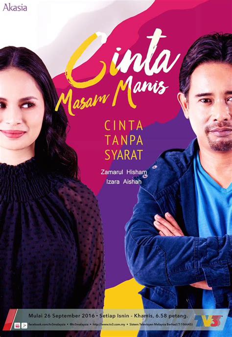 29 ogos 2016 hari / masa : Drama Cinta Masam Manis Akasia TV3 - KLE-PEQ DRAMA ...