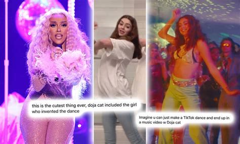 Doja Cat Included Girl Who Invented ‘say So Viral Tiktok Dance In Her