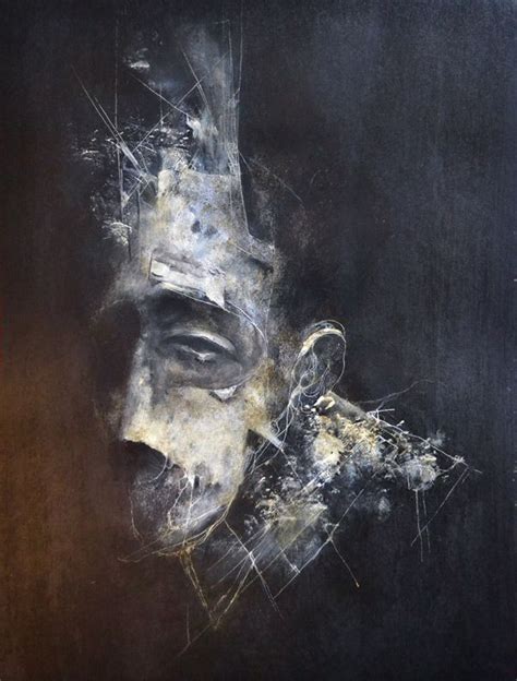 Dark Abstract Portraits By Eric Lacombe Bleaq Abstract Portrait