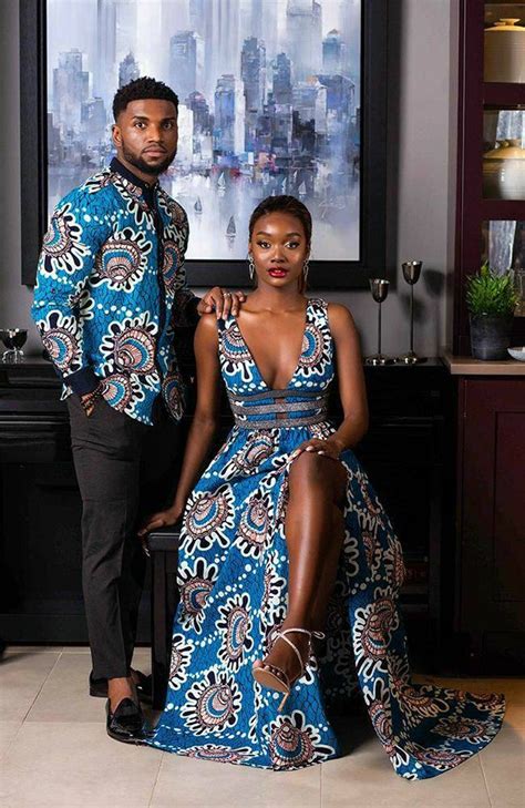 African Couple Dashiki African Couple Clothing African Etsy