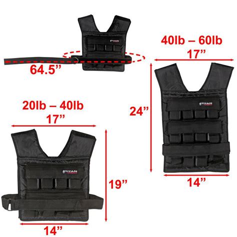 Adjustable Weighted Vest 40 Lb