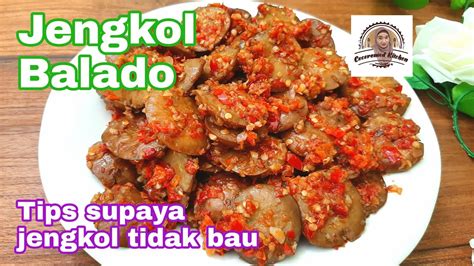 Resep Jengkol Balado Tips Supaya Jengkol Tidak Bau Youtube