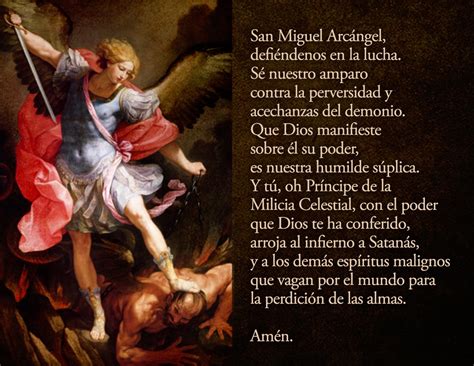 OraciÓn A San Miguel ArcÁngel Para Amansar Una Mujer Rebelde