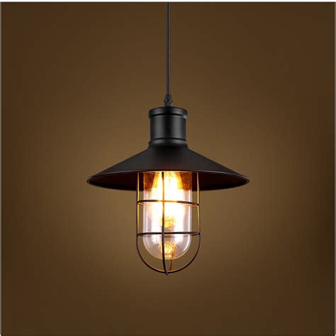 Creative Wrought Iron Pendant Lamps Loft Led Restaurant In The Hotel