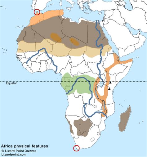 This is an online quiz called africa physical map quiz. Customize a geography quiz - Africa physical features ...