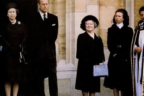 Princess Margaret Funeral Queen Mum