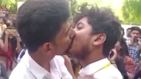 WATCH Lesbian Gay Couples Come Out In The Open To Celebrate Pride Parade In Delhi University