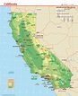 Mapa de California - Lonely Planet