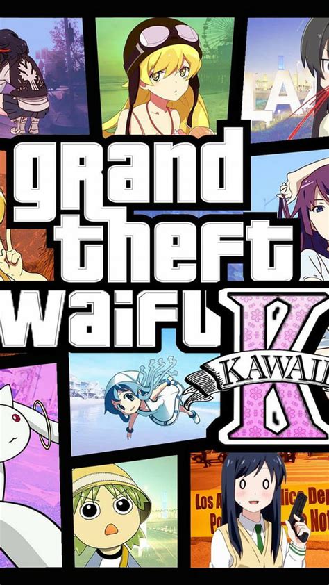2k Descarga Gratis Grand Theft Waifu K Anime Chica Anime Grand Theft Auto K On Kawaii