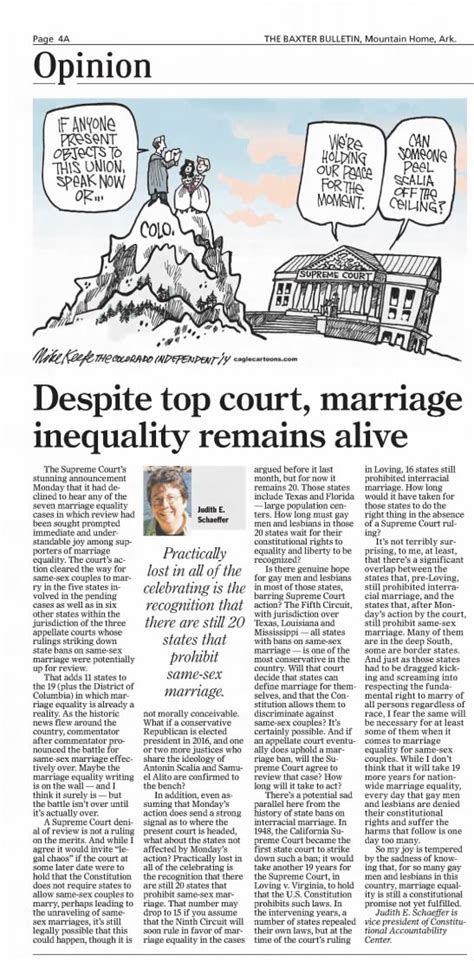 Despite Top Court Marriage Inequality Remains Alive