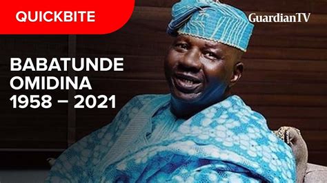 The Life And Times Of Babatunde Omidina Baba Suwe 1958 2021 Youtube