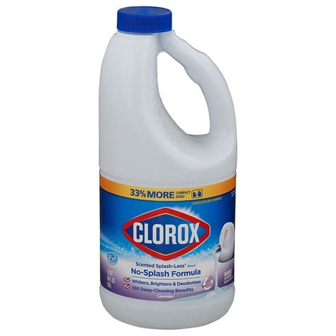 Clorox Splash Less Lavender Liquid Bleach Shop Bleach At H E B