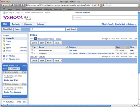 How To Configure Yahoo Account To Apple Mail Using Imap