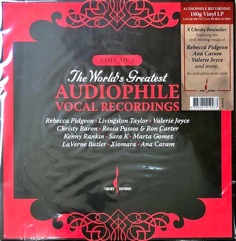 The Worlds Greatest Audiophile Vocal Recordings Chiva Record ชีวา เรคคอร์ด