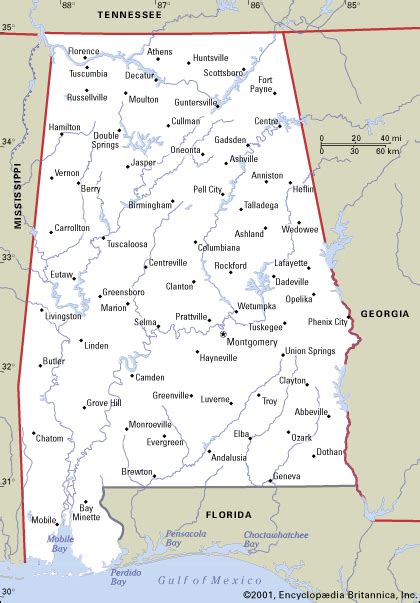 Rail Map Of Alabama