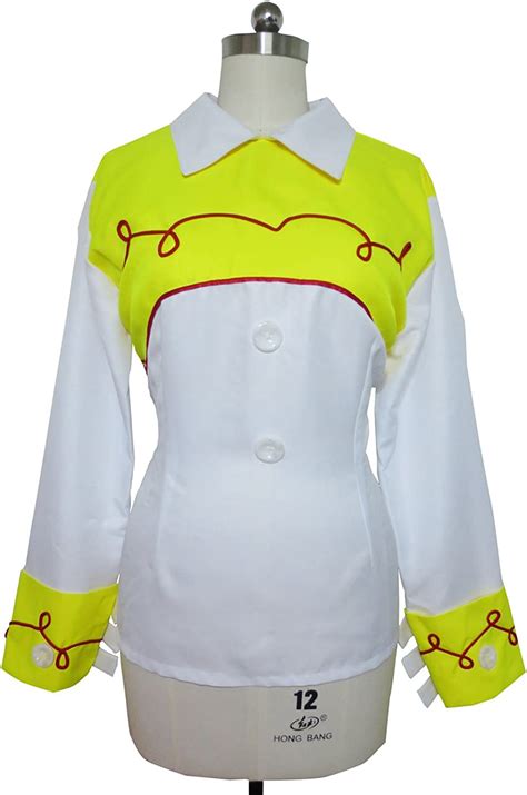Toy Story Cosplay Jessie Halloween Top Shirt Costume Female M Clothing