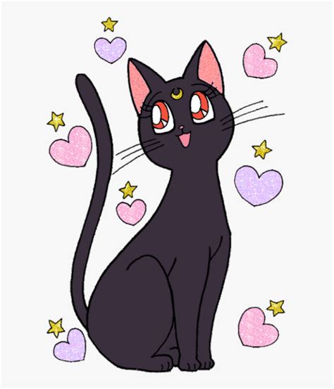 Luna Sailor Moon Sticker Sailor Moon Wallpaper Sailor Moon Cat The