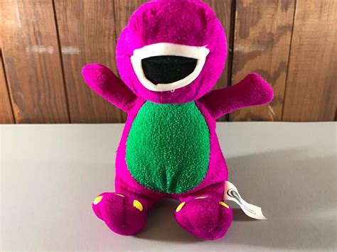 Barney Stuffed Animal Plush Barney Small Stuffed Barney Cute Barney