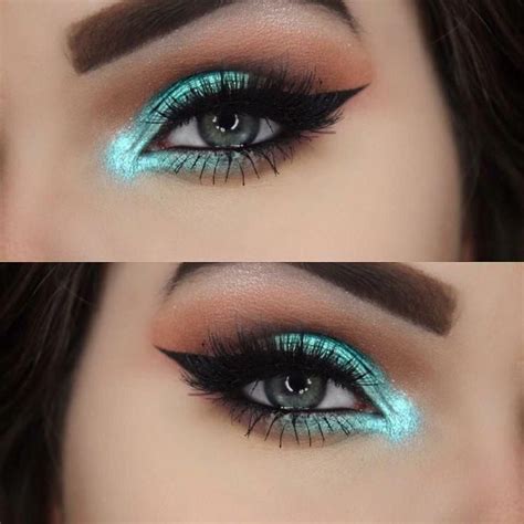 Turquoise Eye Makeup Makeup Turquoise Besteyemakeup Turquoise Eye