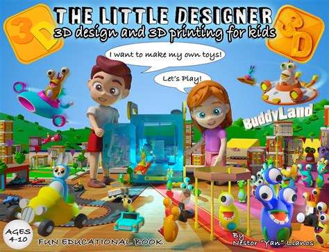 The Little Designer Interactive Book Teaches Kids About 3d Design And