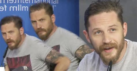 Watch Tom Hardy Spectacularly Shut Down Reporter Who Asks About His Sexuality At Legend Press