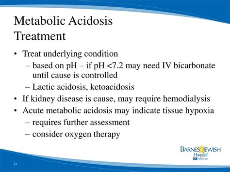 Metabolic Acidosis Bicarbonate
