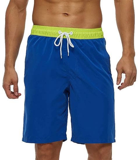 Buy Silkworld Mens Swim Trunks Athletic Swimwear Board Shorts With Mesh