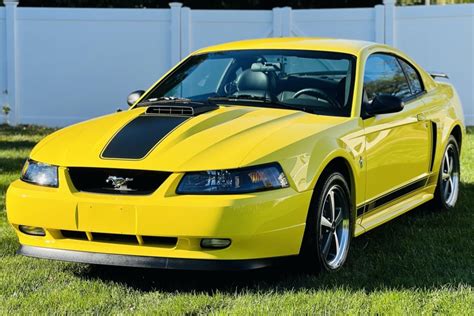 1400 Mile 2003 Ford Mustang Mach 1 5 Speed For Sale On Bat Auctions