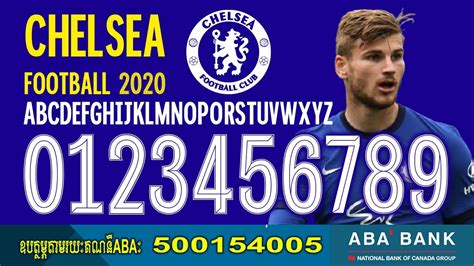 Chelsea Font Football 2021 By Black Font Free Dowlaod All Font In The