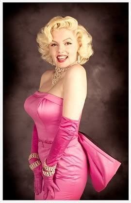 Marilyn Monroe In Provocative Pink See Thru Outfit X Photo Pinup Cheesecake
