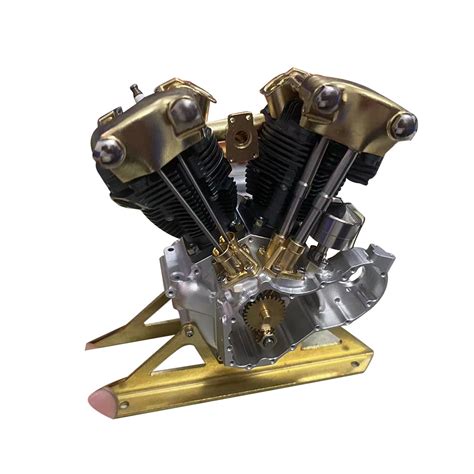 Retrol R29 42cc Miniature V Twin Engine Motor Ohv For Mini Chopper