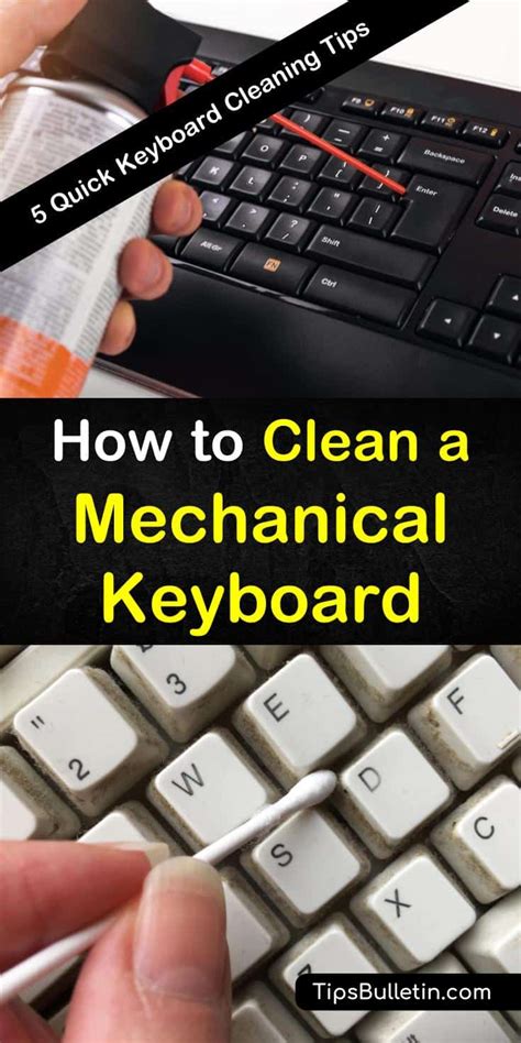 A quick guide on how to clean a mechanical keyboard. How to Clean a Mechanical Keyboard - 5 Quick Keyboard ...
