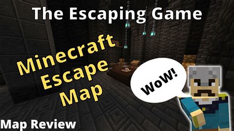 The Escaping Map Minecraft Puzzle Escape Map Youtube