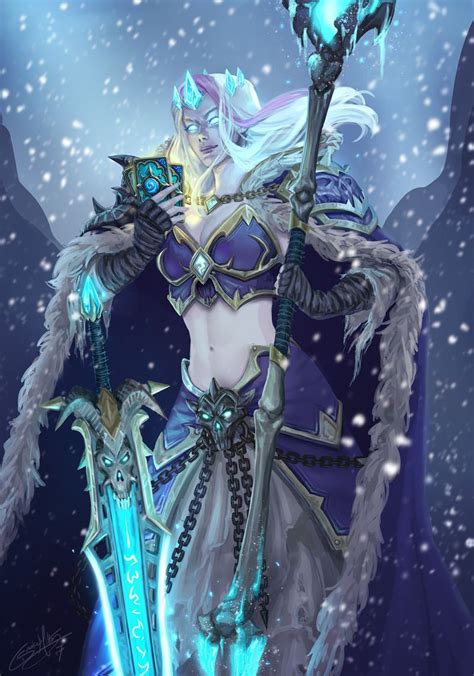 Jaina Proudmoore Knights Of The Frozen Throne By Rivertem Shifu Hotman Warcraft Art