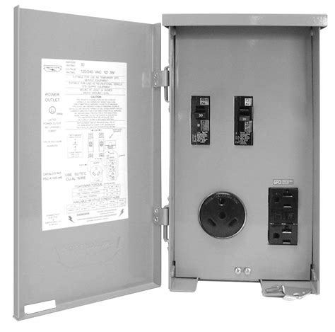 Connecticut Electric Outdoor Hard Wired Gfci 30 A Amps 120240v Ac