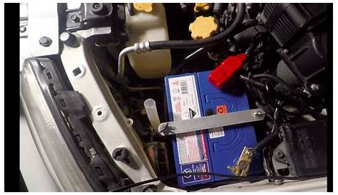 replace battery on 2017 subaru forester