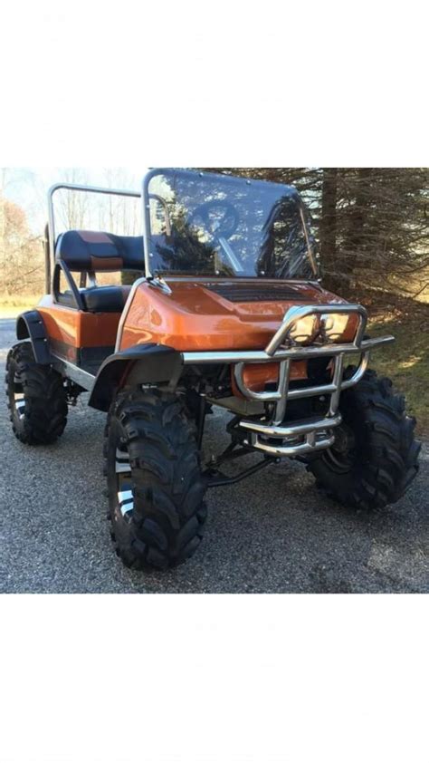 Heavily Customized Club Car Monster Golf Cart For Sale