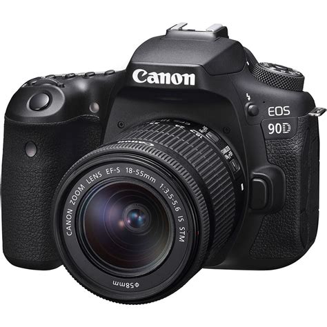 Canon Eos 90d Dslr Camera With 18 55mm Lens 3616c009 Bandh Photo