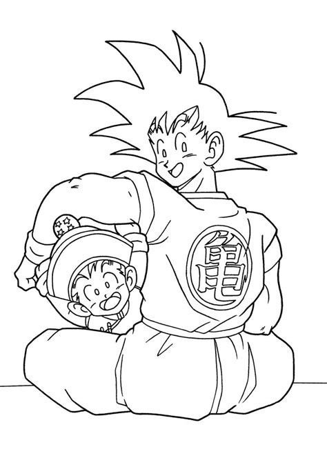 Jpg use the download button to view the full image of dragon ball z gohan coloring pages printable, and download it in your computer. Dragon ball anime Goku and Gohan coloring pages for kids, printable free | Coloring pages ...