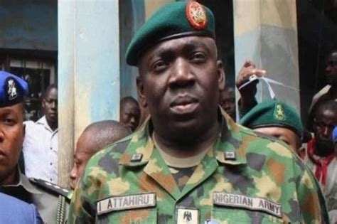 Details of the incident are still sketchy but a military source told daily trust that it happened in kaduna on friday. New Chief Of Army Staff, Ibrahim Attahiru formally assumes ...