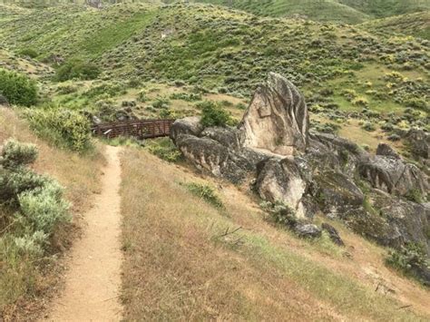 The Hulls Gulch Interpretive Trail In The Foothills Of Boise Idaho