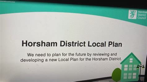 Horsham District Council ‘planning For The Future Consultation The