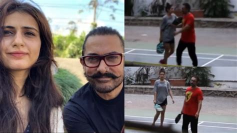 Amid Dating Buzz Aamir Khan Fatima Sana Shaikhs Video Playing