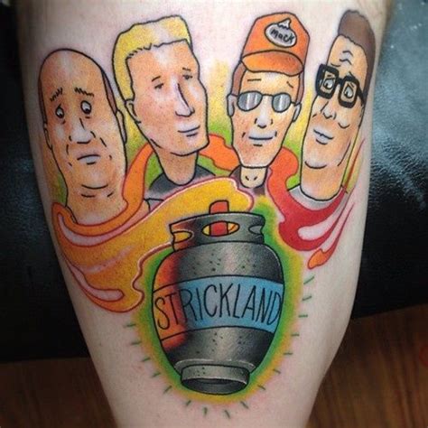 11 King Of The Hill Tattoos Yep King Of The Hill Tattoo King Of The