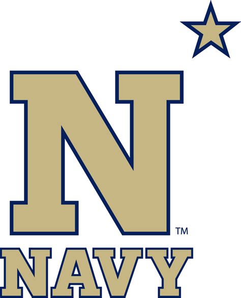 Navy Midshipmen Logo Primary Logo Ncaa Division I N R Ncaa N R