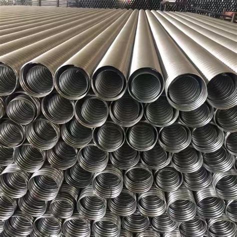 Prestressed Protection Spiral Duct Corrugated Pipe Metal Steel Pipe For