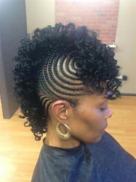 Pin By Nicky Jackson On Braids N Twists Braided Mohawk Hairstyles