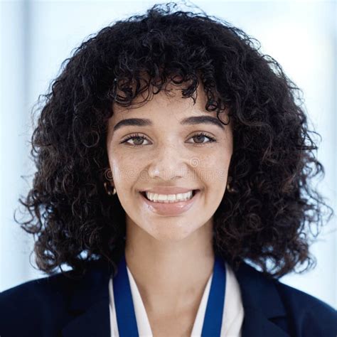 Business Woman Portrait And Happy With Success And Professional