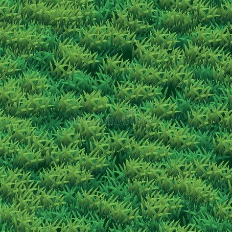 Seamless Grass Vector Texture Green Grass Seamless Texture