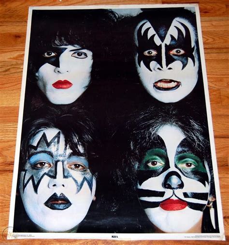 Kiss Dynasty Album Cover Poster 1979 Aucoin Gene Simmons Ace Frehley 1793874048
